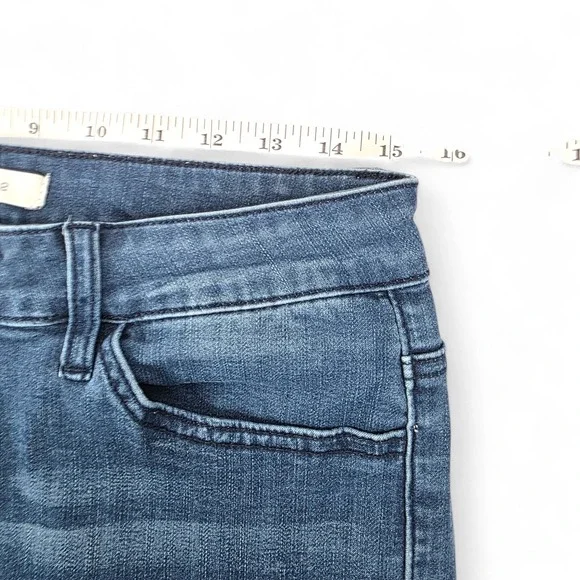 Nature Womens Skinny Jeans Dark Wash Stretch Denim Blue Size 11/29 - Picture 10 of 11